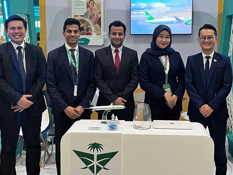 Saudia Airlines Indonesia, turut berpartisipasi dalam BSI International Expo 2024