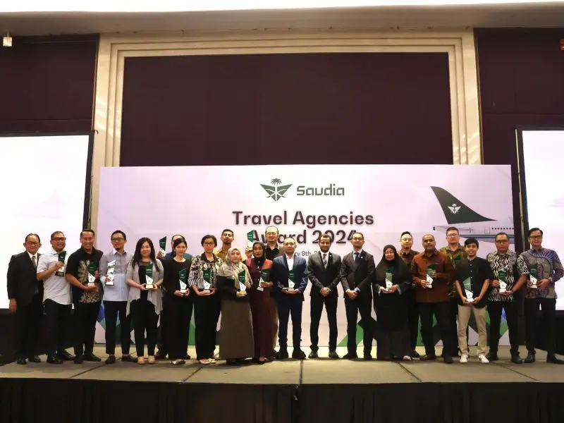 Saudia Travel Agencies Award 2024: Apresiasi untuk Mitra Travel Agent Terbaik di Indonesia